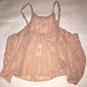 NWT LA Hearts blush pink tank